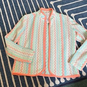 Vintage Sears pastel sweater jacket